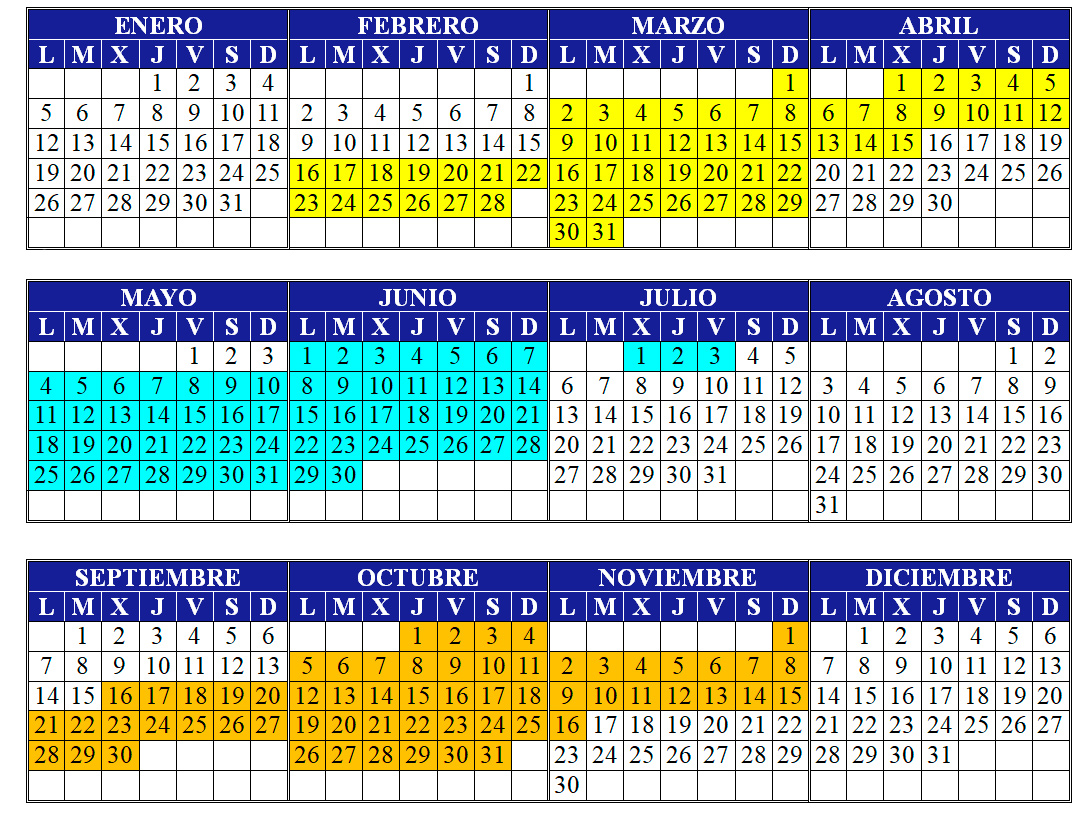Calendario fiscal 2026