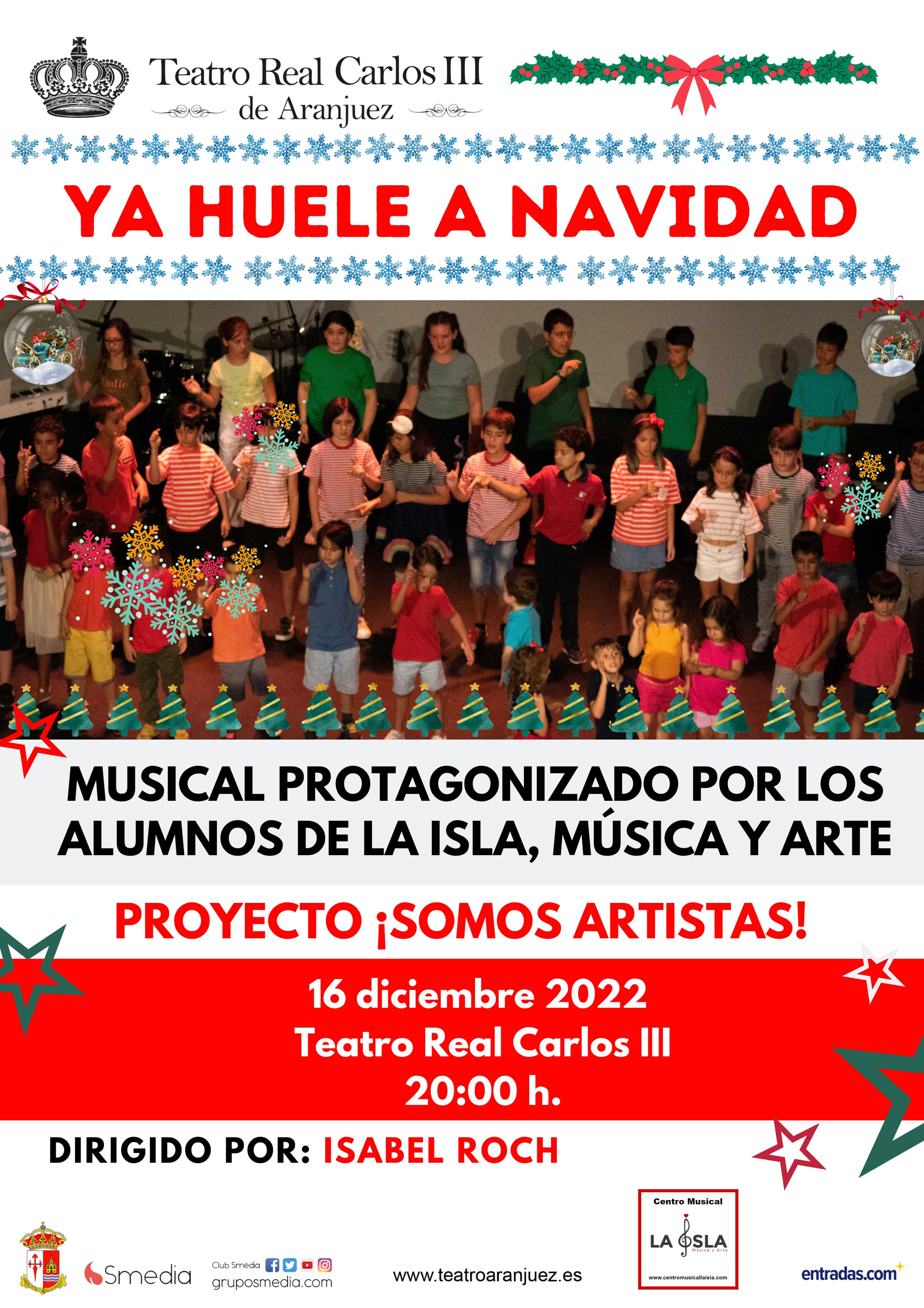Ya huele a Navidad. ¡Somos artistas! – Ayuntamiento del Real Sitio y Villa  de Aranjuez