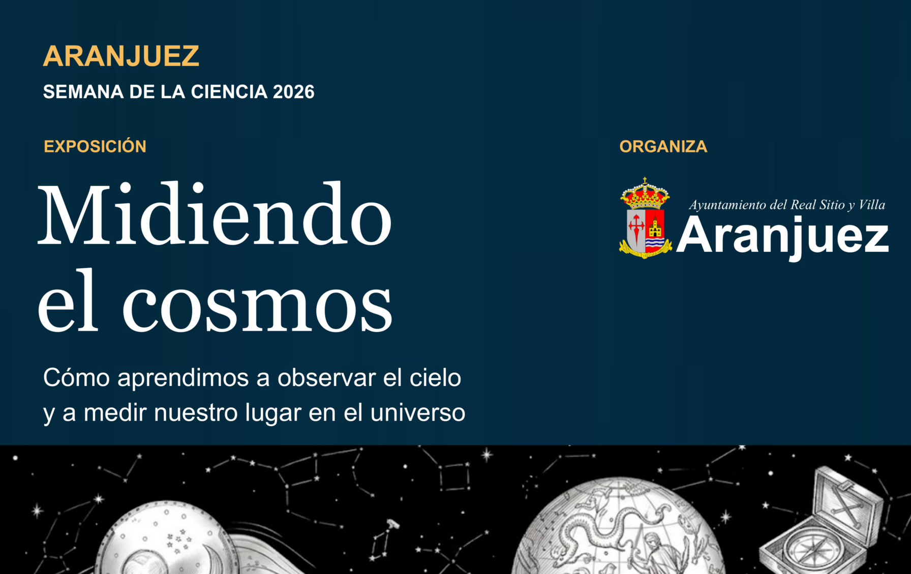 Aranjuez celebra la Semana de la Ciencia con una fascinante exposición sobre el cosmos